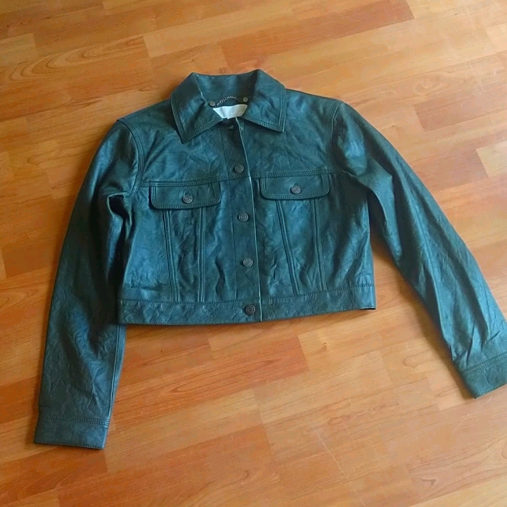Michael Kors Summer 2020 Lamb Leather Jacket NWT